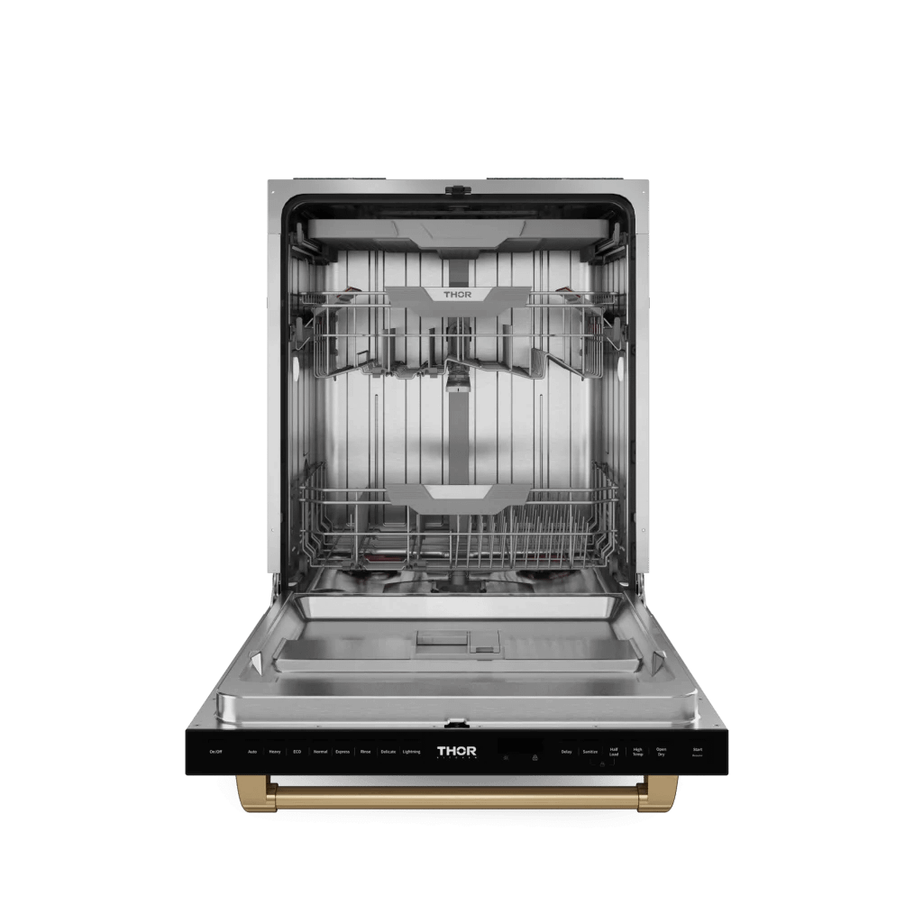 THOR KITCHEN DW24X8BA00BRZ 24 Inch Dishwasher Stainless Black/bronze | Gordon Ramsay Series - ...