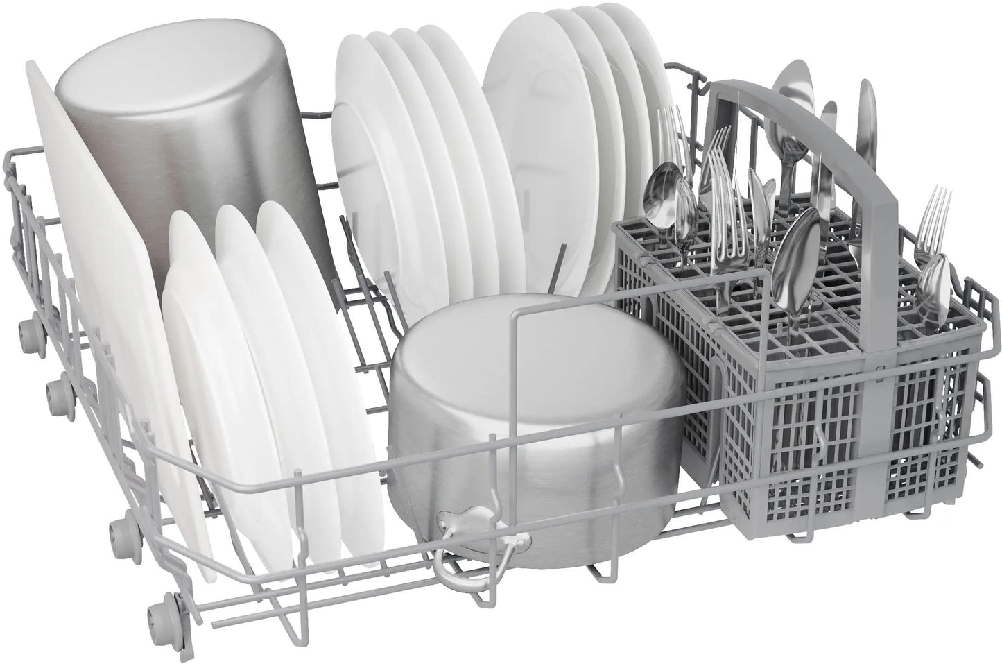 BOSCH SHV41DB3N Bosch 100 Series, Fully-integrated Dishwasher, 24