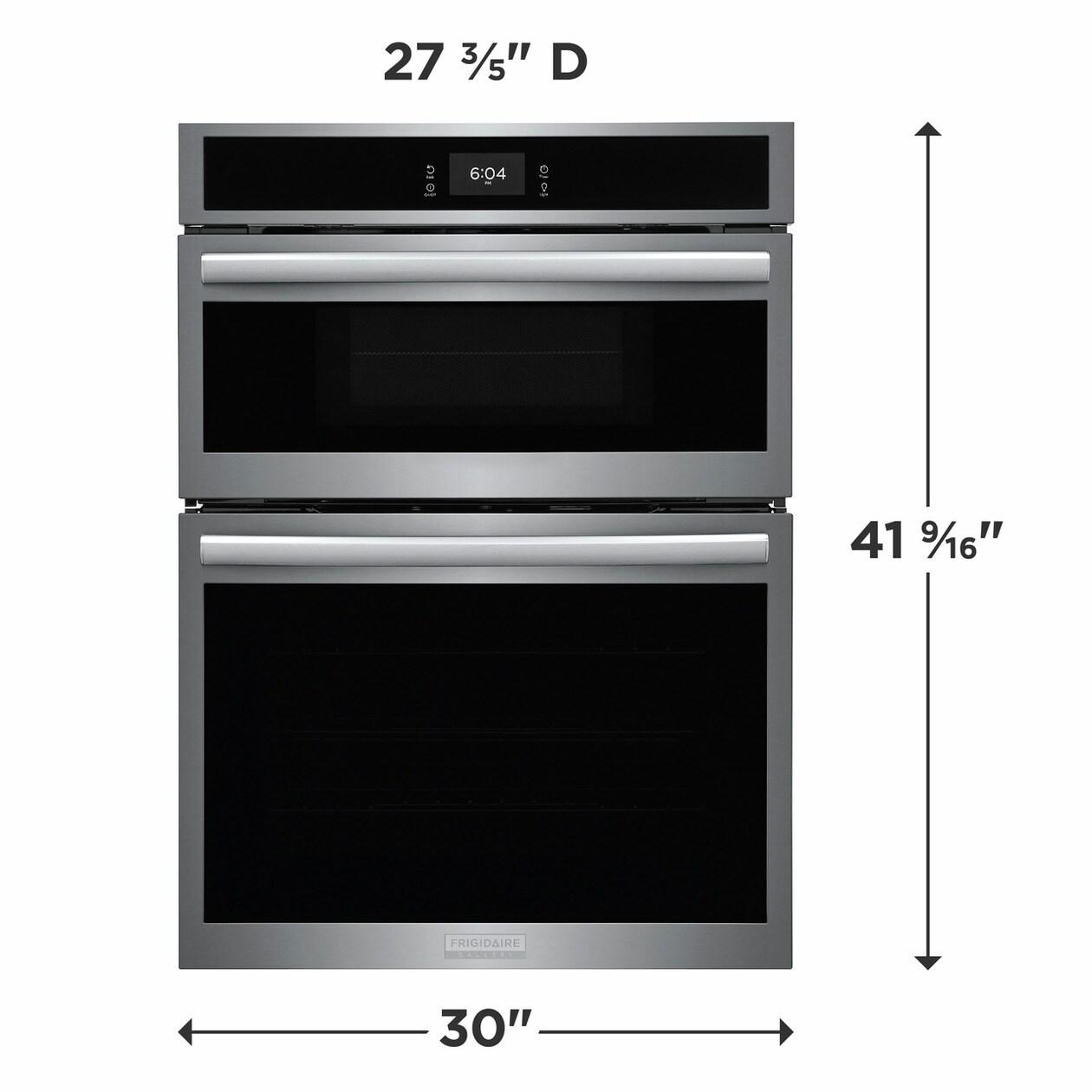FRIGIDAIRE GCWM3067AF Frigidaire Gallery 30"" Wall Oven and Microwave Combination