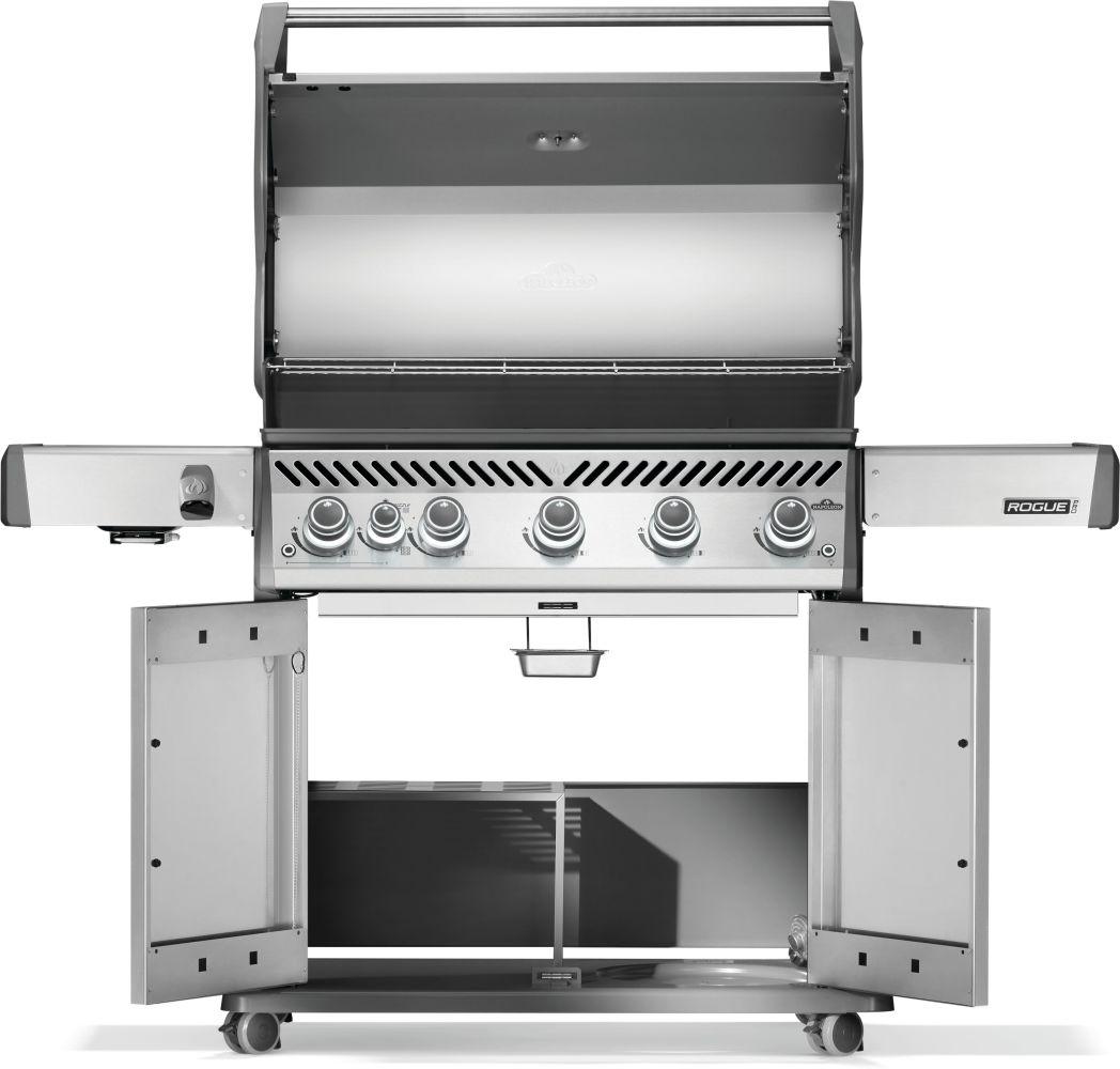 NAPOLEON BBQ RP625SIBNSS2 Rogue Pro 625 Sib With Infrared Side Burner , Natural Gas, STAINLES...