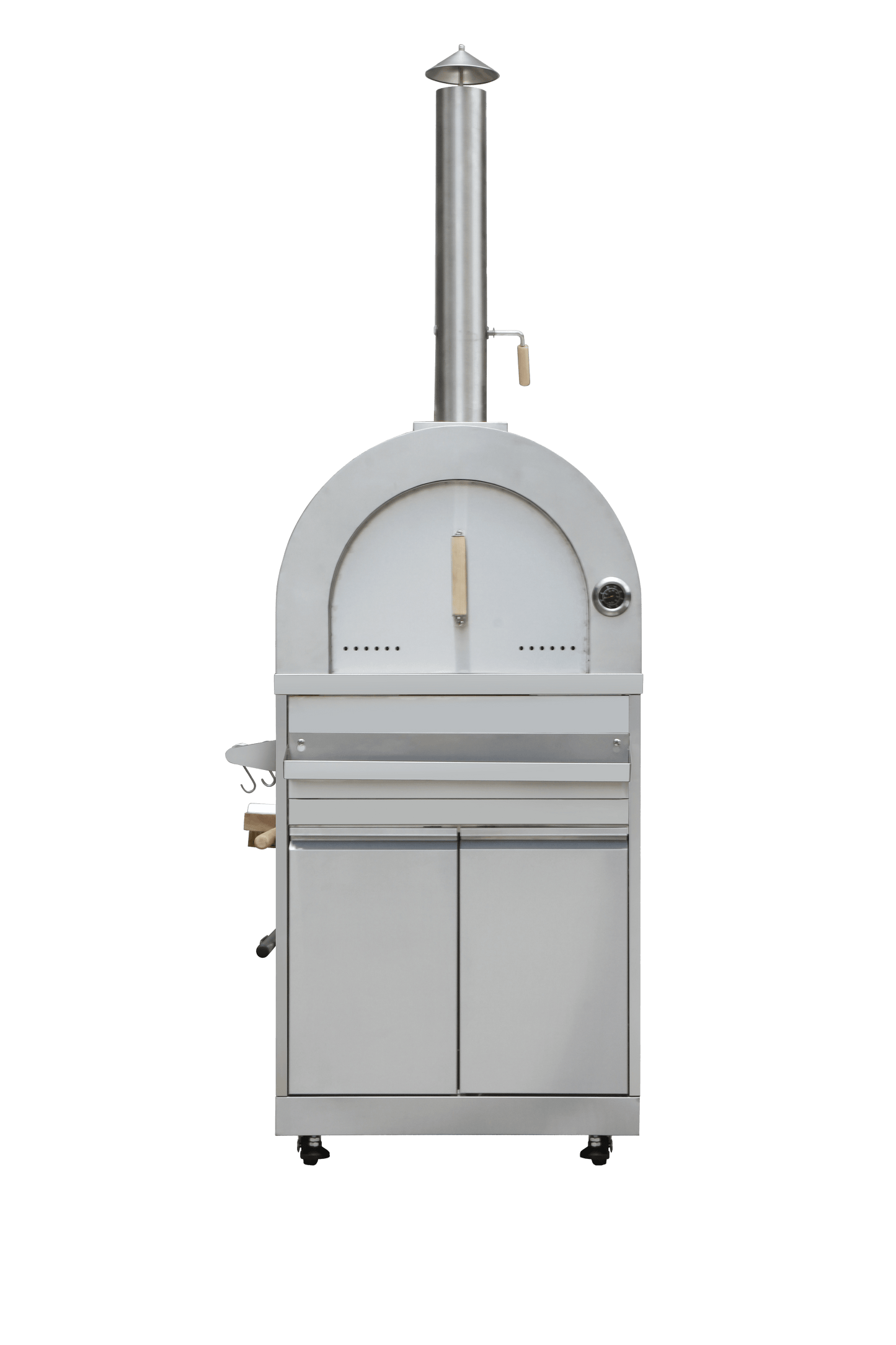 THOR KITCHEN MK07SS304 Outdoor Kitchen Pizza Oven and Cabinet In Stainless Steel