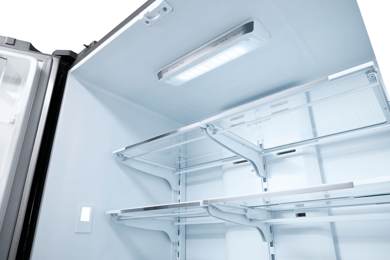 THOR KITCHEN TRF3602 36 Inch Professional French Door Refrigerator With Freezer Drawers