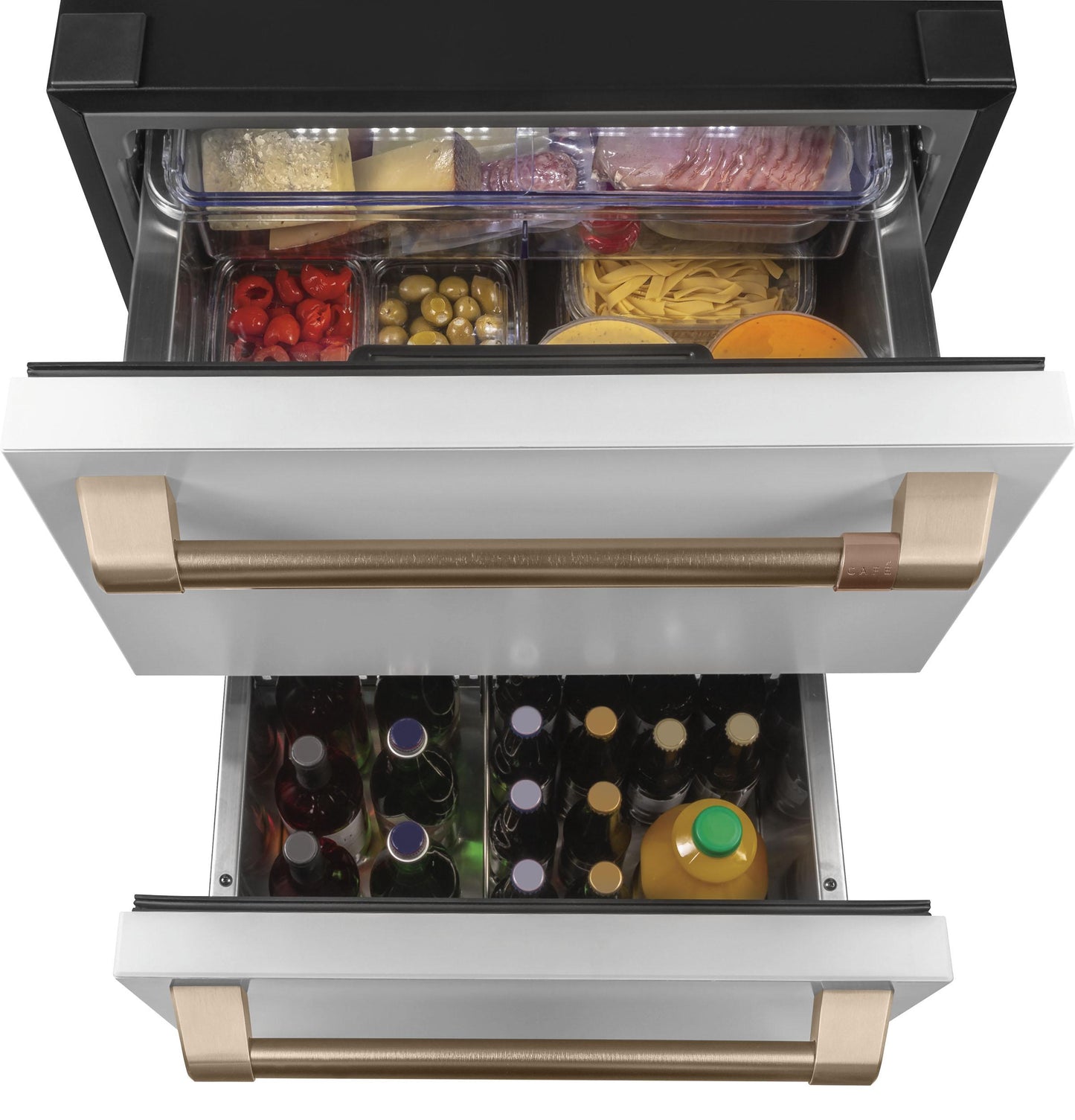 CAFE CDE06RP4NW2 Cafe Cafe 5.7 Cu. Ft. Built-in Dual-drawer Refrigerator