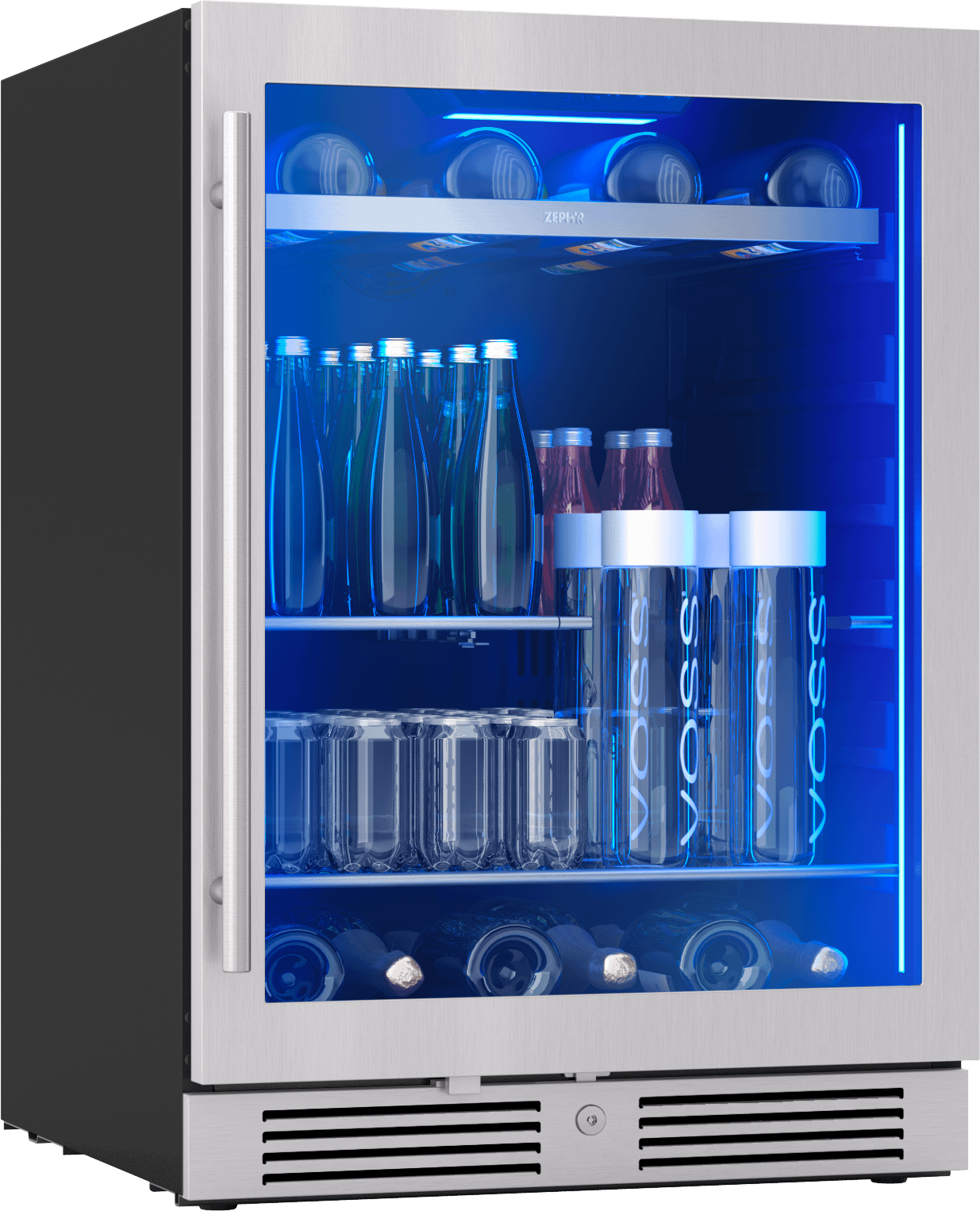 ZEPHYR PRB24C01CG Zephyr 24"" Single Zone Beverage Cooler