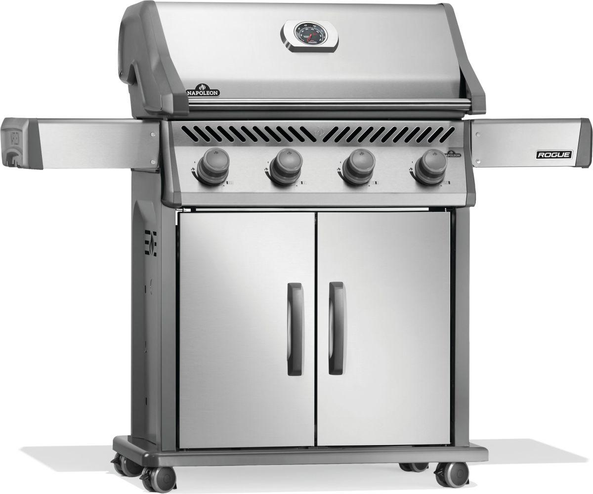 NAPOLEON BBQ R525PSS2 Napoleon BBQ Rogue 525 Gas Grill , Propane, Stainless Steel