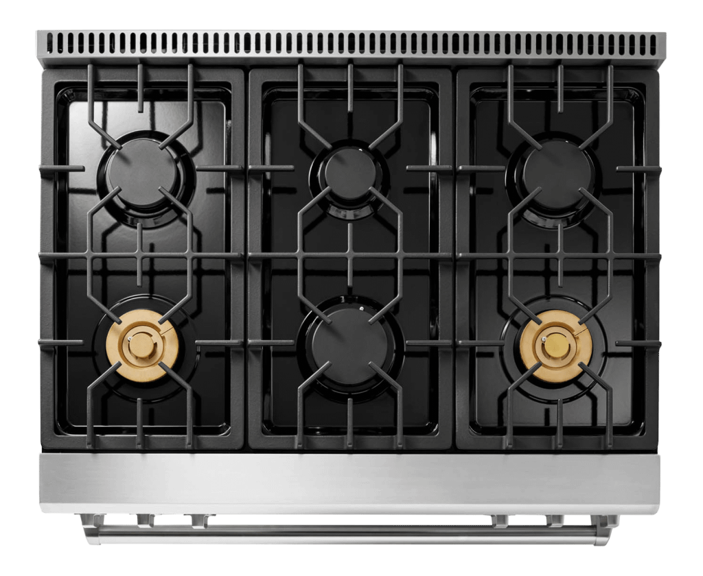 THOR KITCHEN TRG3601 Thor Kitchen 36 Inch Tilt Panel Gas Range