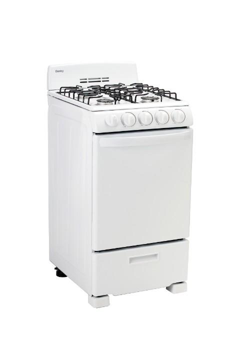 DANBY DR203WGLP Danby 20"" Wide Gas Range In White
