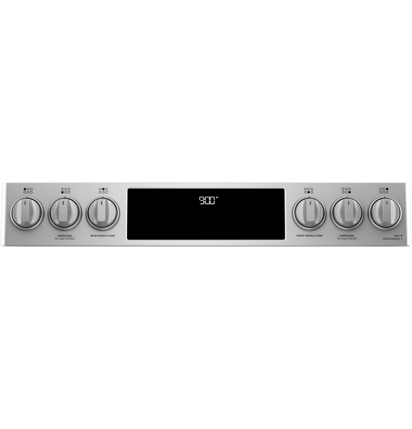 CAFE C2S900P2MS1 Cafe 30"" Slide-in Front Control Dual-fuel Convection Range WI...