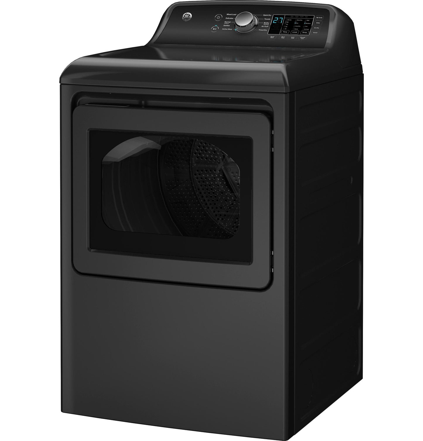 GE APPLIANCES GTD58EBPVDG Ge 7.4 Cu. Ft. Capacity Electric Dryer With Up To 120 Ft. VENTIN...