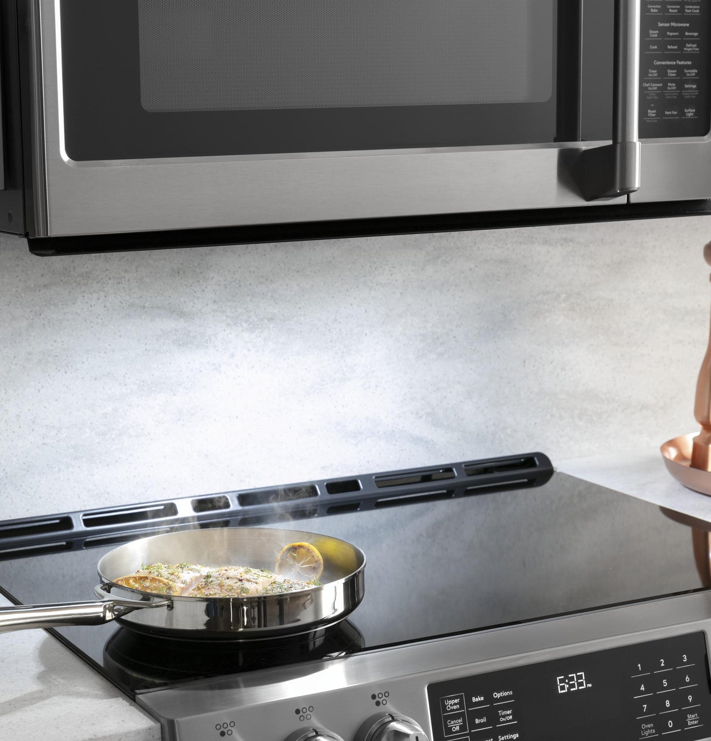 CAFE CVM521P2MS1 Cafe Cafe 2.1 Cu. Ft. Over-the-range Microwave Oven