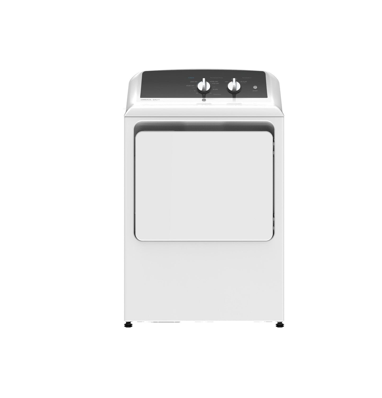GE APPLIANCES GTX52EASPWB Ge 6.2 Cu. Ft. Capacity Aluminized Alloy Drum Electric Dryer