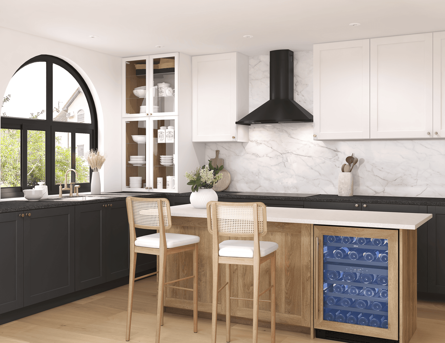 ZEPHYR ZSAM90FB Zephyr 36"" Savona Wall