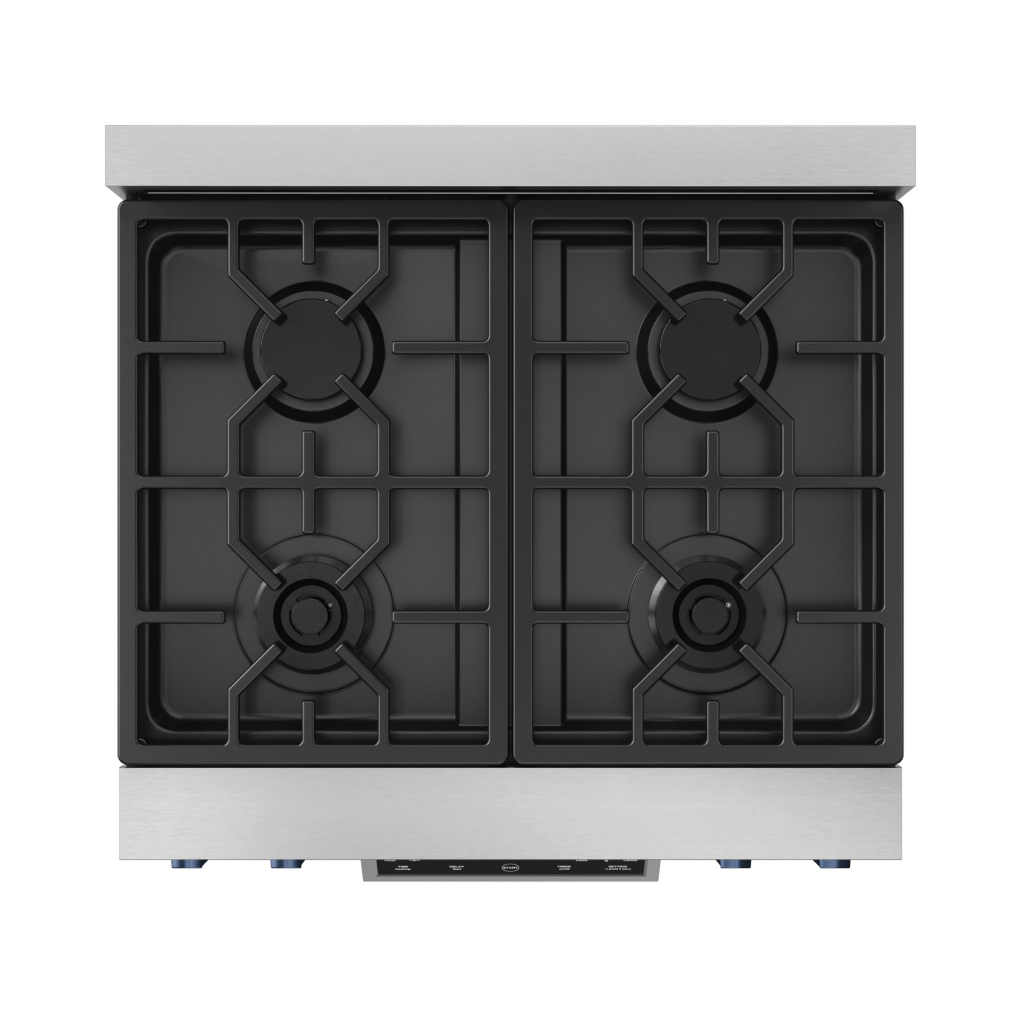 THOR KITCHEN RSG30BLU 30 Inch Professional Gas Range With Tilt Panel Touch Control In STA...