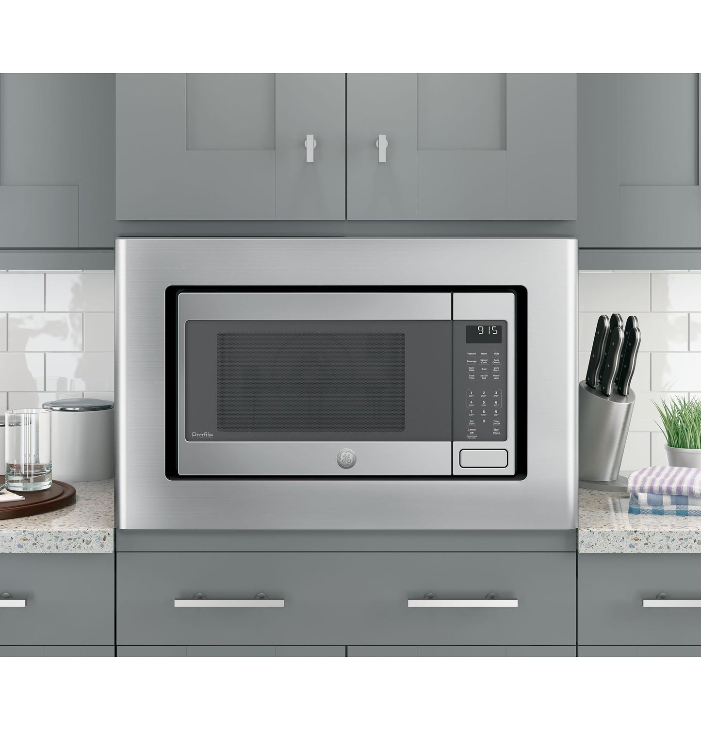 GE APPLIANCES PCWK15C1WSS GE Profile 1.5 Cu. Ft. Countertop Convection/microwave Oven