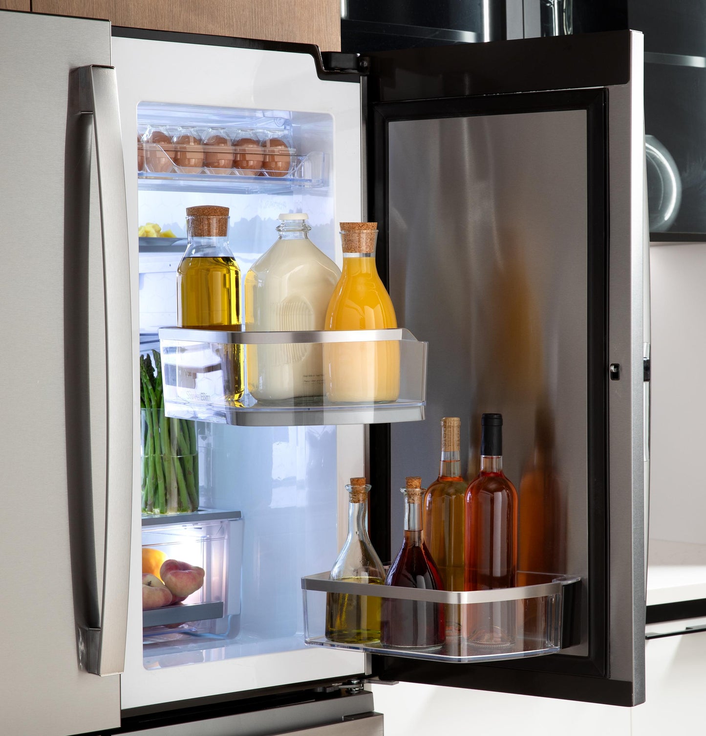 GE APPLIANCES PJD23BYWFS GE Profile Series Energy Star 23.2 Cu. Ft. Smart COUNTER-DEP...