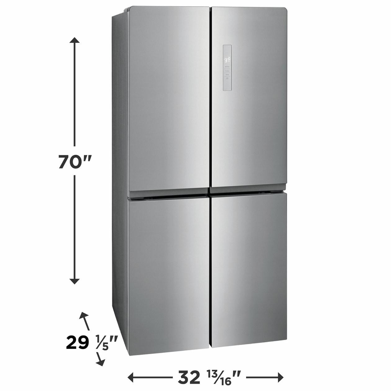 FRIGIDAIRE FRQG1721AV Frigidaire 17.4 Cu. Ft. 4 Door Refrigerator