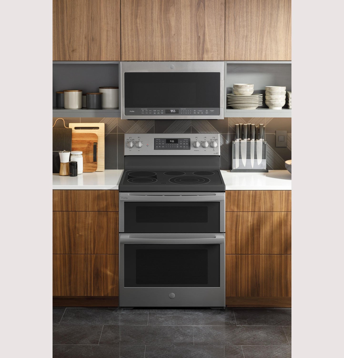 GE APPLIANCES PB965YPFS GE Profile 30"" Smart Free-standing Electric Double Oven CONVECT...