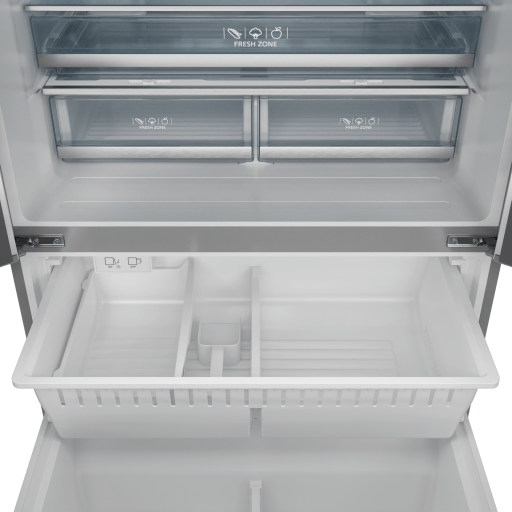 THOR KITCHEN RF3621CTD99 36 Inch 20.3 Cu Ft French Door Counter Depth Refrigerator With Ice ...