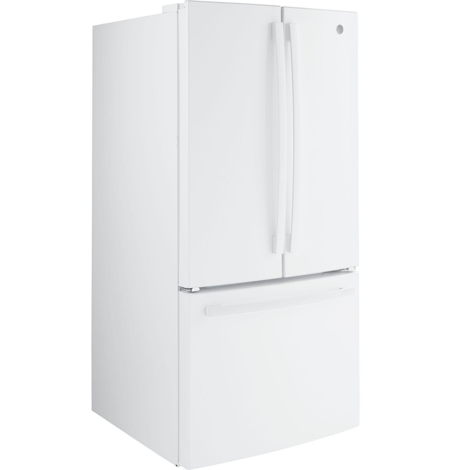 GE APPLIANCES GWE19JGLWW Ge Energy Star 18.6 Cu. Ft. Counter-depth French-door REFRIGE...