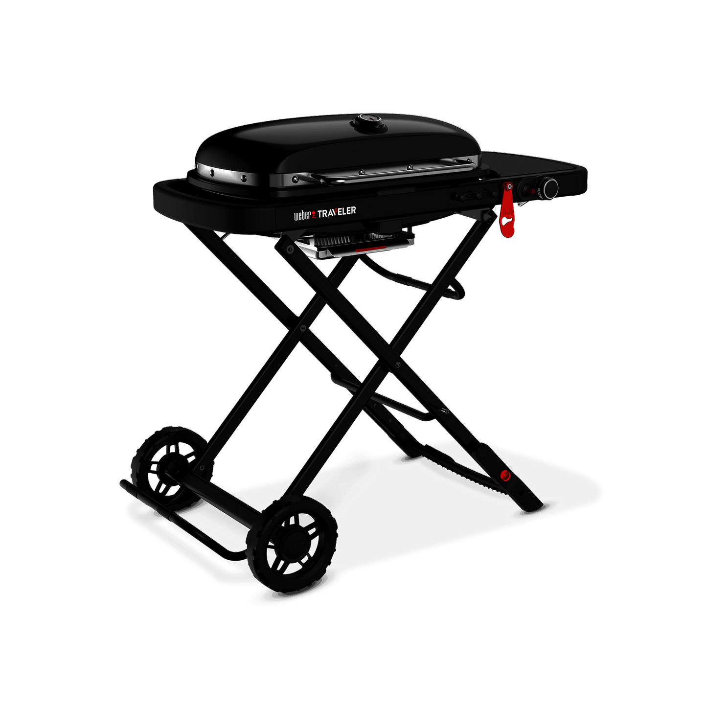 WEBER 9013001 Weber Traveler Portable Gas Grill Stealth Edition
