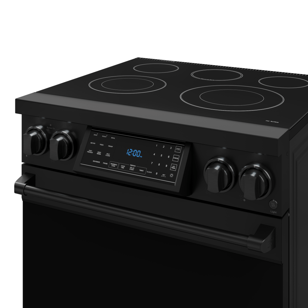 THOR KITCHEN RSE30B 30 Inch Professional Electric Range With Tilt Panel Touch Control I...