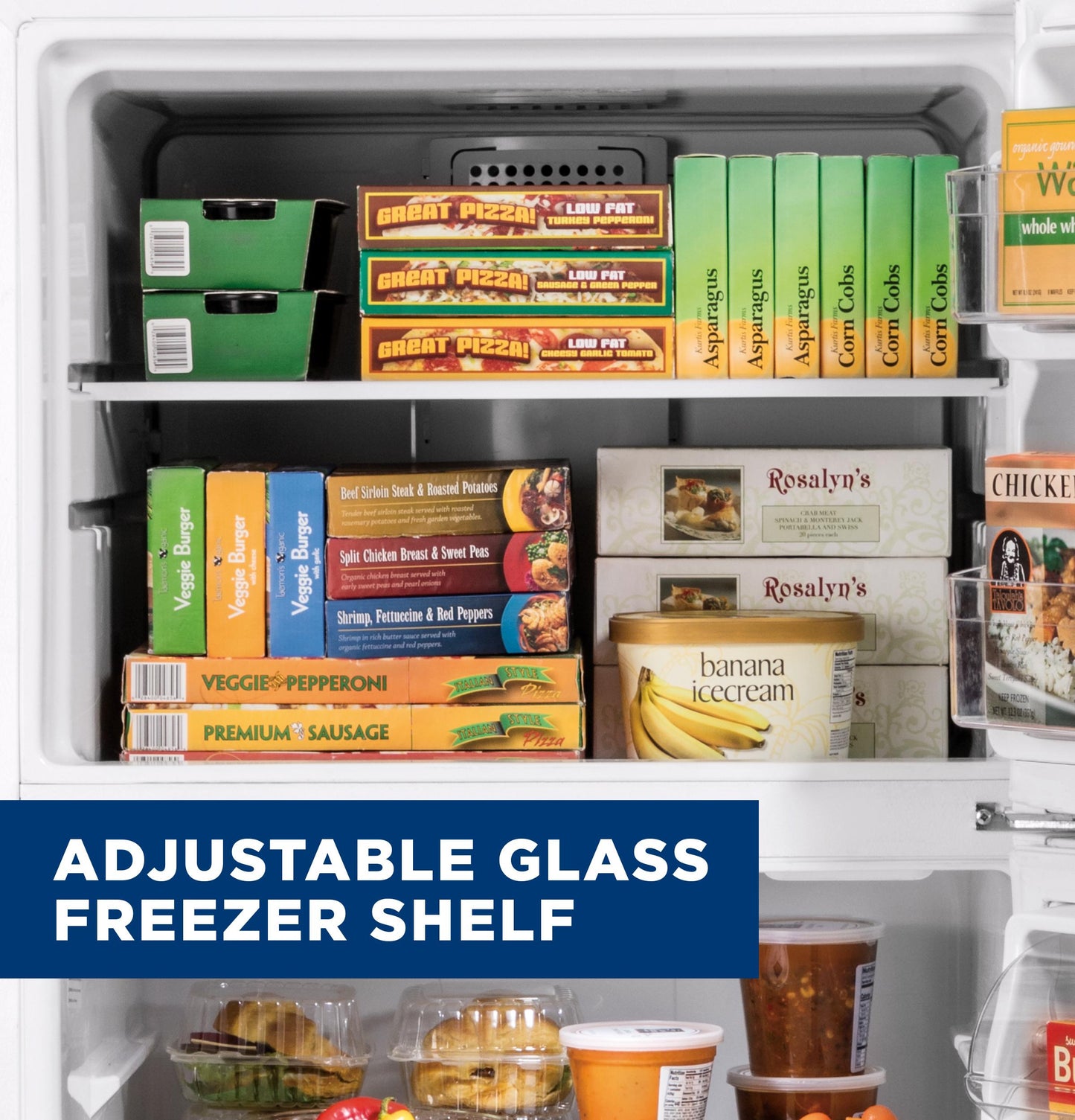 GE APPLIANCES GTS22KGNRWW Ge 21.9 Cu. Ft. Top-freezer Refrigerator