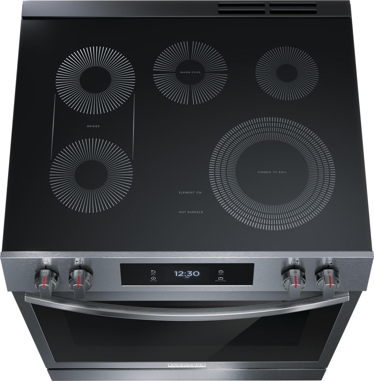 FRIGIDAIRE GCFE3060BD Frigidaire Gallery 30"" Front Control Electric Range With Total CONV...