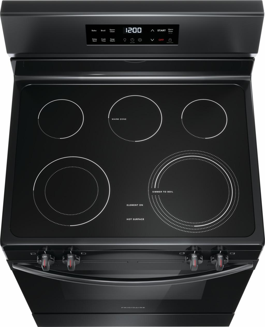 FRIGIDAIRE FCRE3062AB Frigidaire 30"" Electric Range With the Eventemp