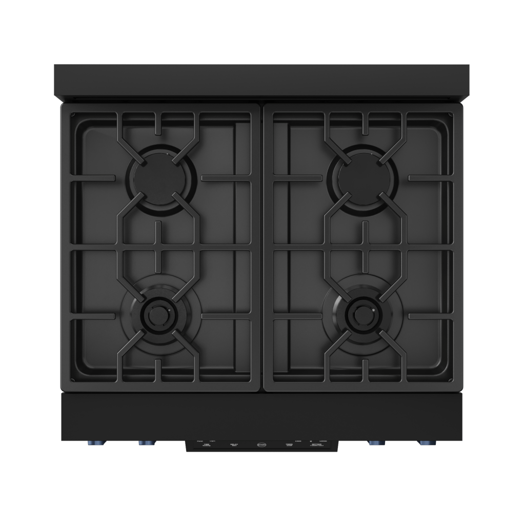 THOR KITCHEN RSG30BBLU 30 Inch Professional Gas Range With Tilt Panel Touch Control In BLA...