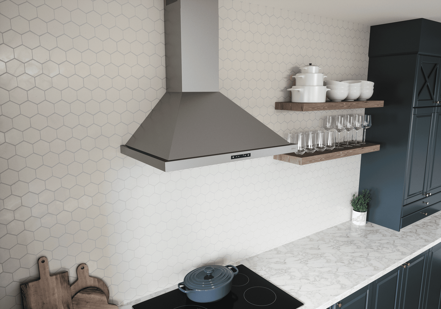 ZEPHYR ZOME30BS Zephyr 30"" Ombra Wall