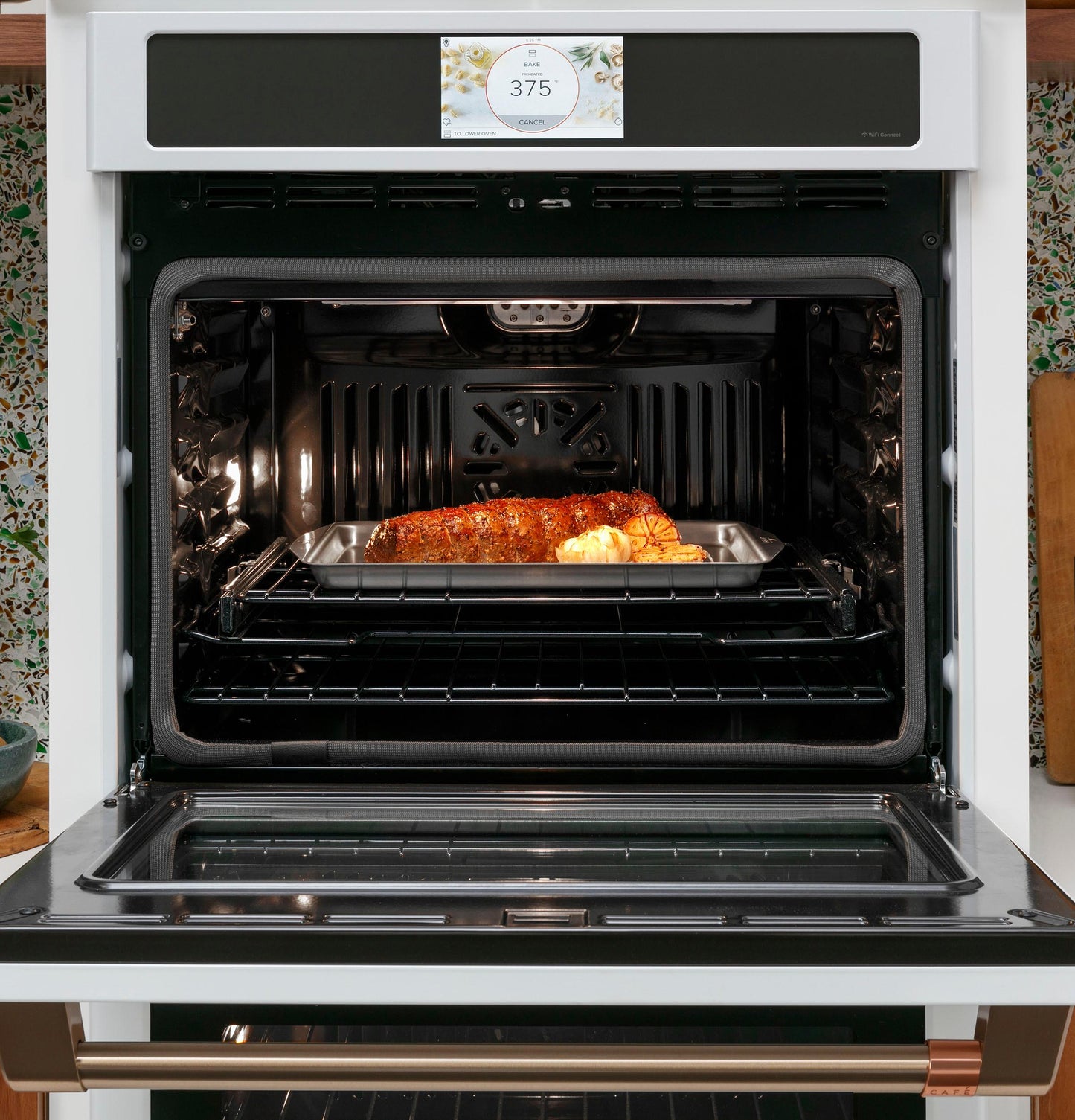 CAFE CTS90DP4NW2 Cafe Professional Series 30"" Smart Built-in Convection SINGLE...
