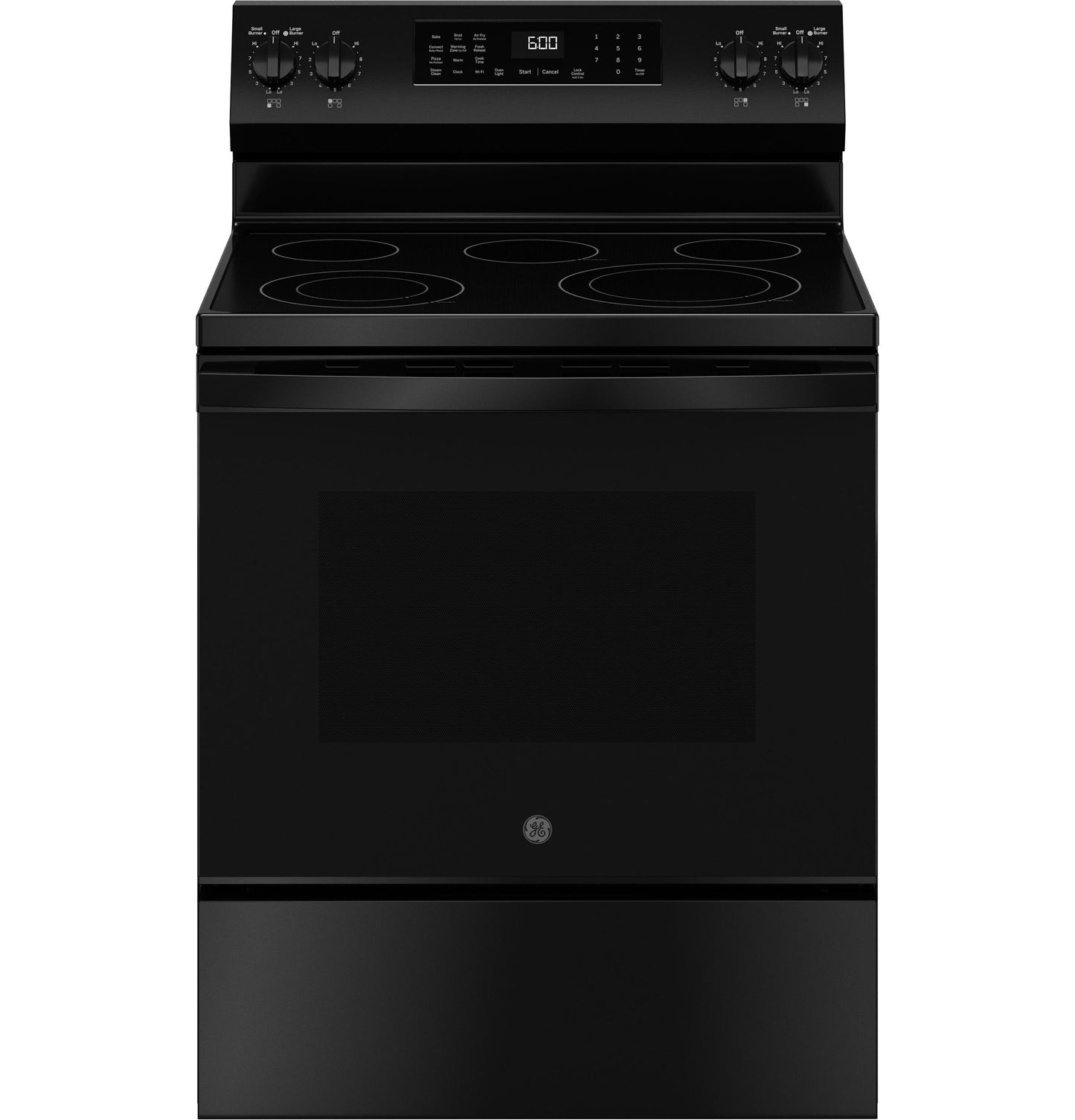 GE APPLIANCES GRF600AVBB Ge 30"" Free-standing Electric Convection Range With No Preheat A...