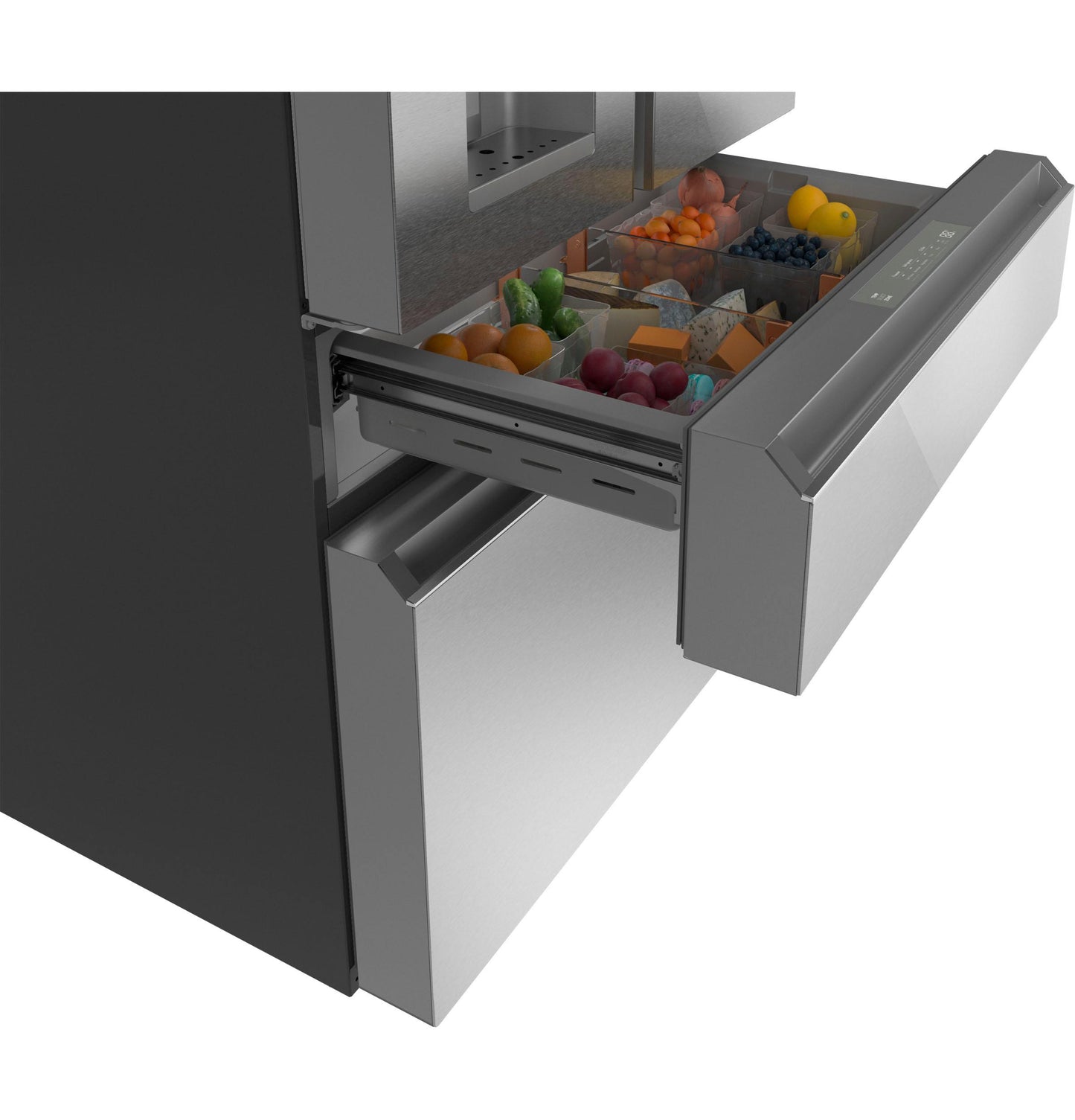 CAFE CXE22DM5PS5 Cafe Energy Star 22.3 Cu. Ft. Smart Counter-depth 4-DO...