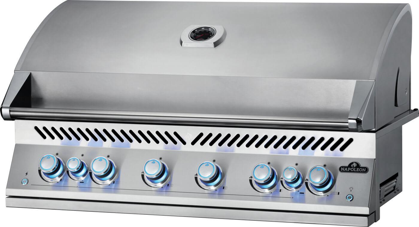 NAPOLEON BBQ BIG44RBNSS1 Built-in 700 Series 44 With Dual Infrared Rear Burners , Natural GA...
