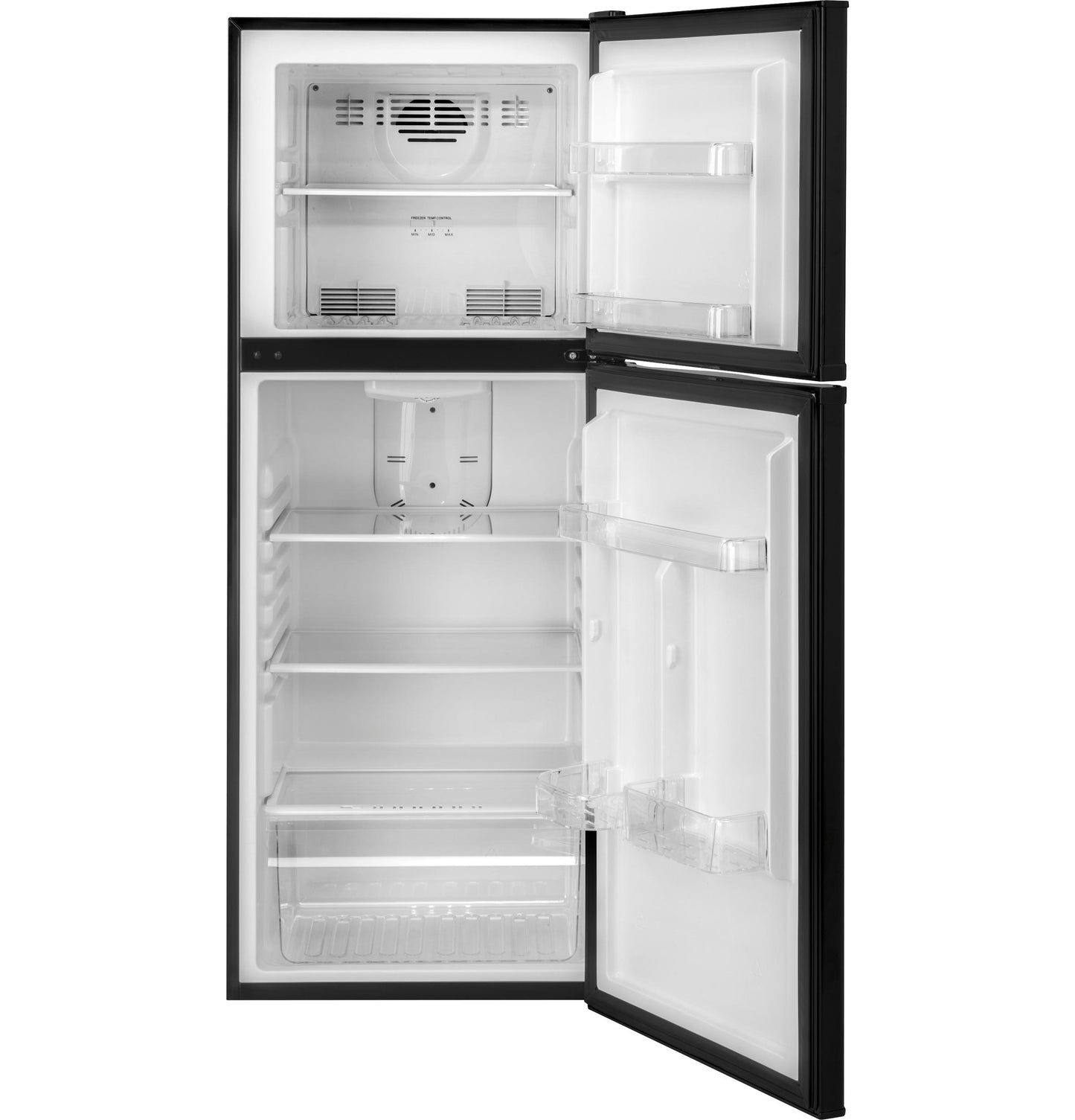 HAIER HA10TG21SB Haier 9.8 Cu. Ft. Top Mount Refrigerator - Black