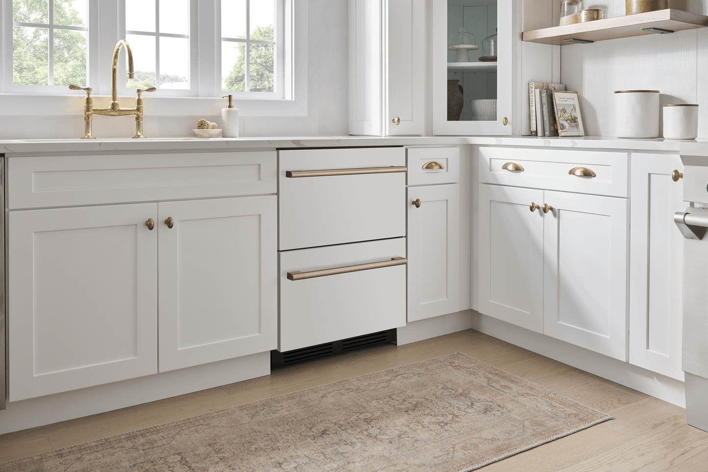 ZEPHYR PRRD24C2AP Zephyr 24"" Panel Ready Dual Zone Refrigerator Drawers