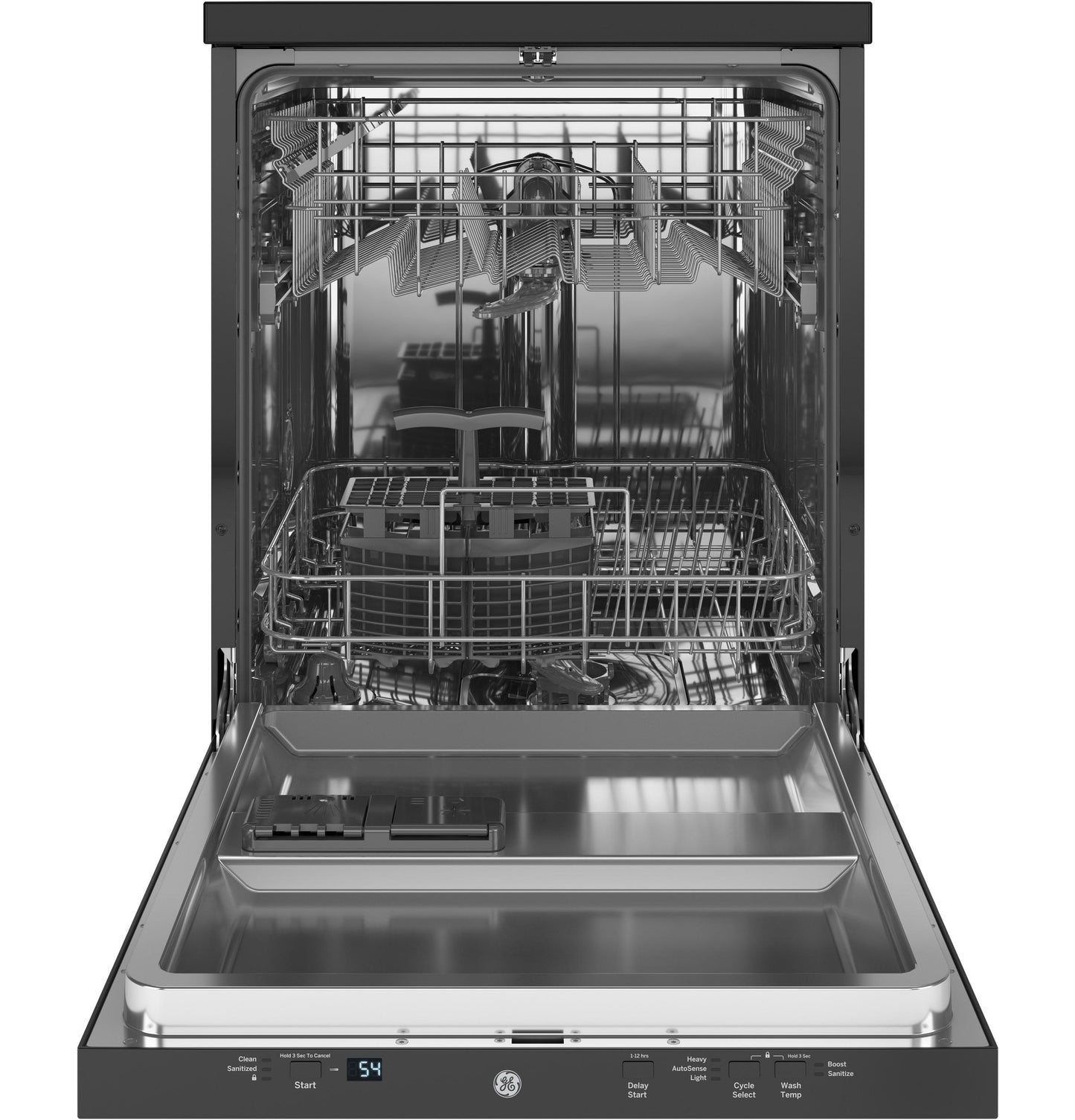 GE APPLIANCES GPT225SGLBB Ge 24"" Portable Dishwasher