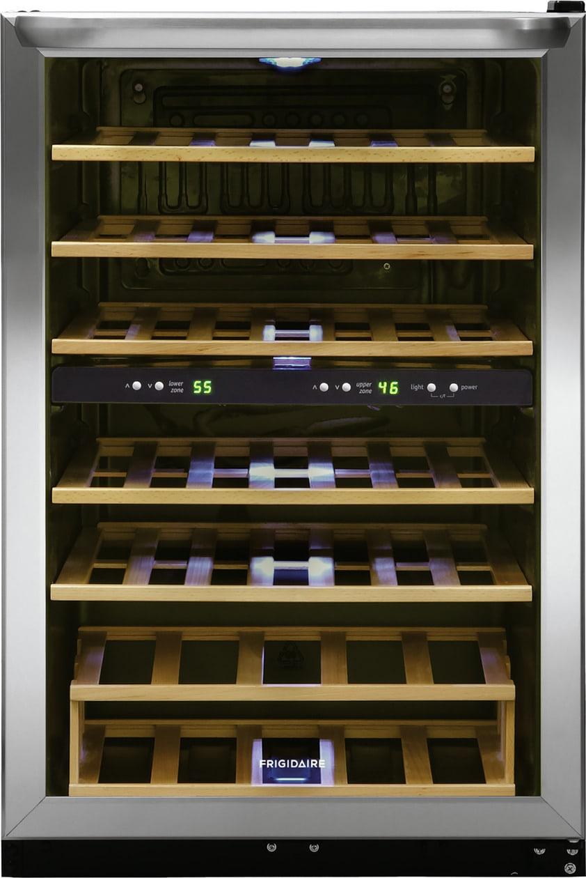 FRIGIDAIRE FRWW4543AS Frigidaire 45 Bottle Two-zone Wine Cooler