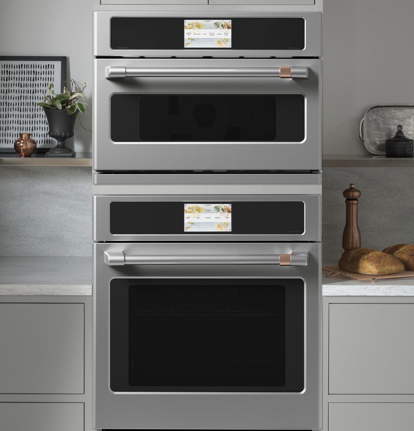 CAFE CSB923P2NS1 Cafe 30"" Five In One Oven With 240v Advantium Technology