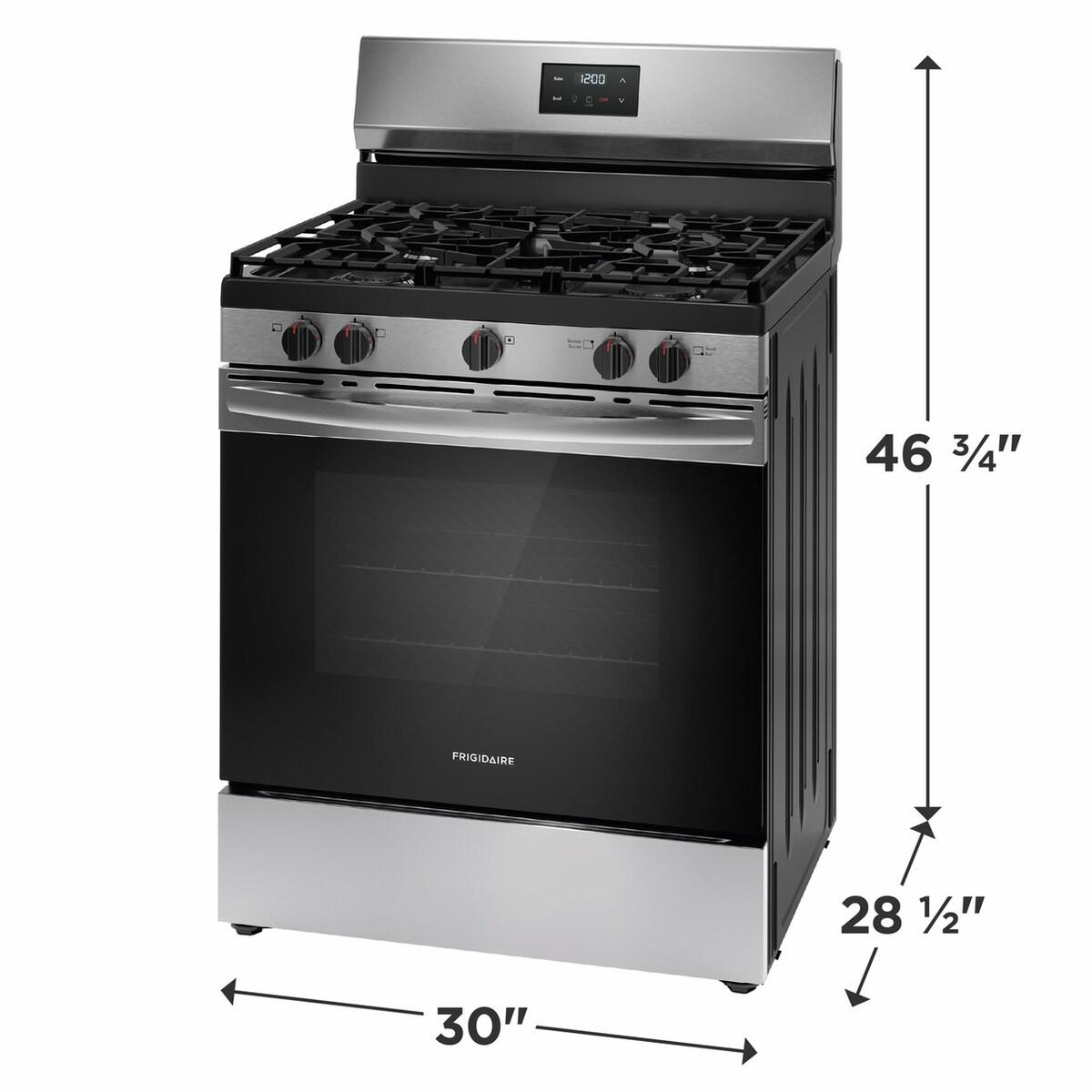 FRIGIDAIRE FCRG3052BS Frigidaire 30"" Gas Range