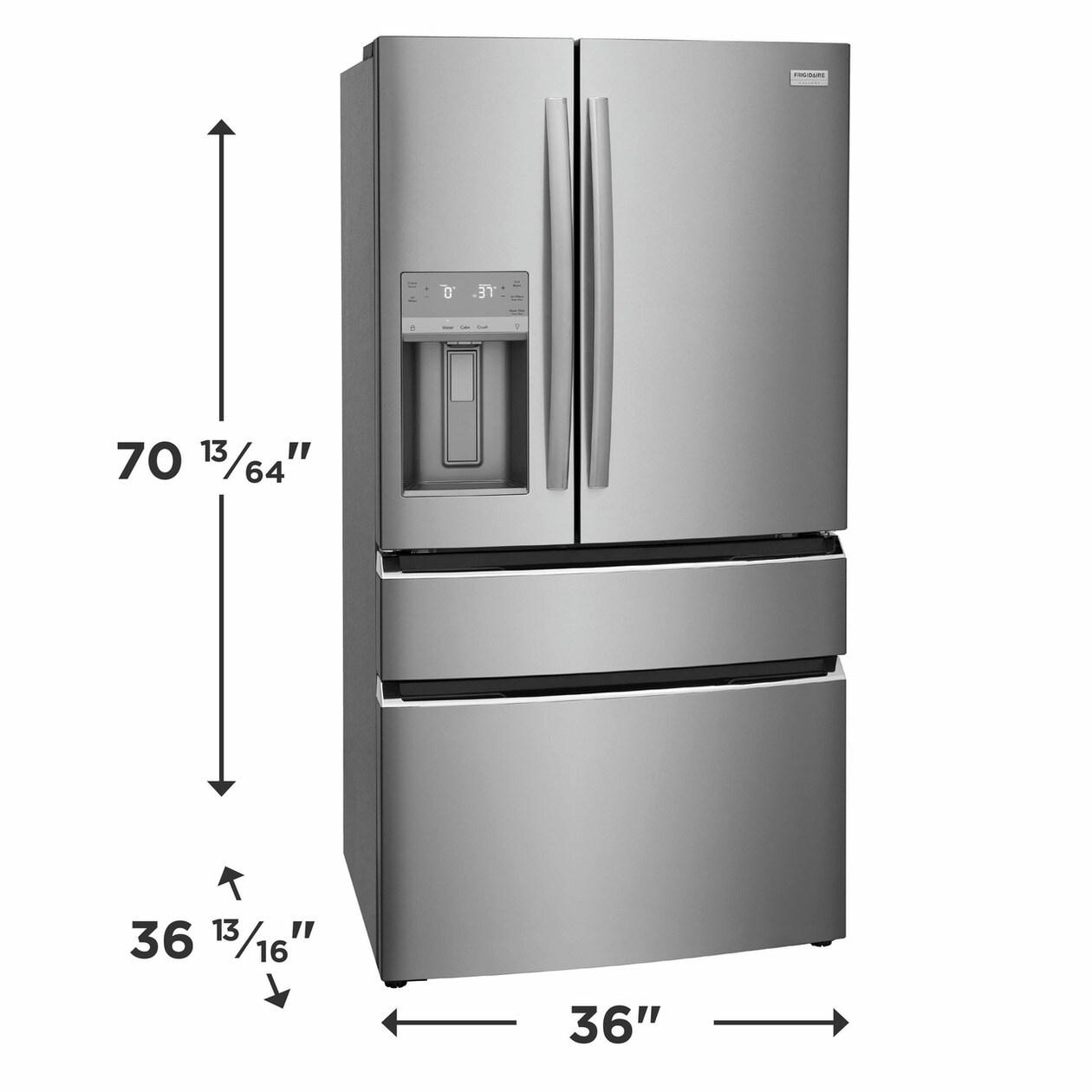 FRIGIDAIRE GRMS2773AF Frigidaire Gallery 26.3 Cu. Ft. 4-door French Door Refrigerator