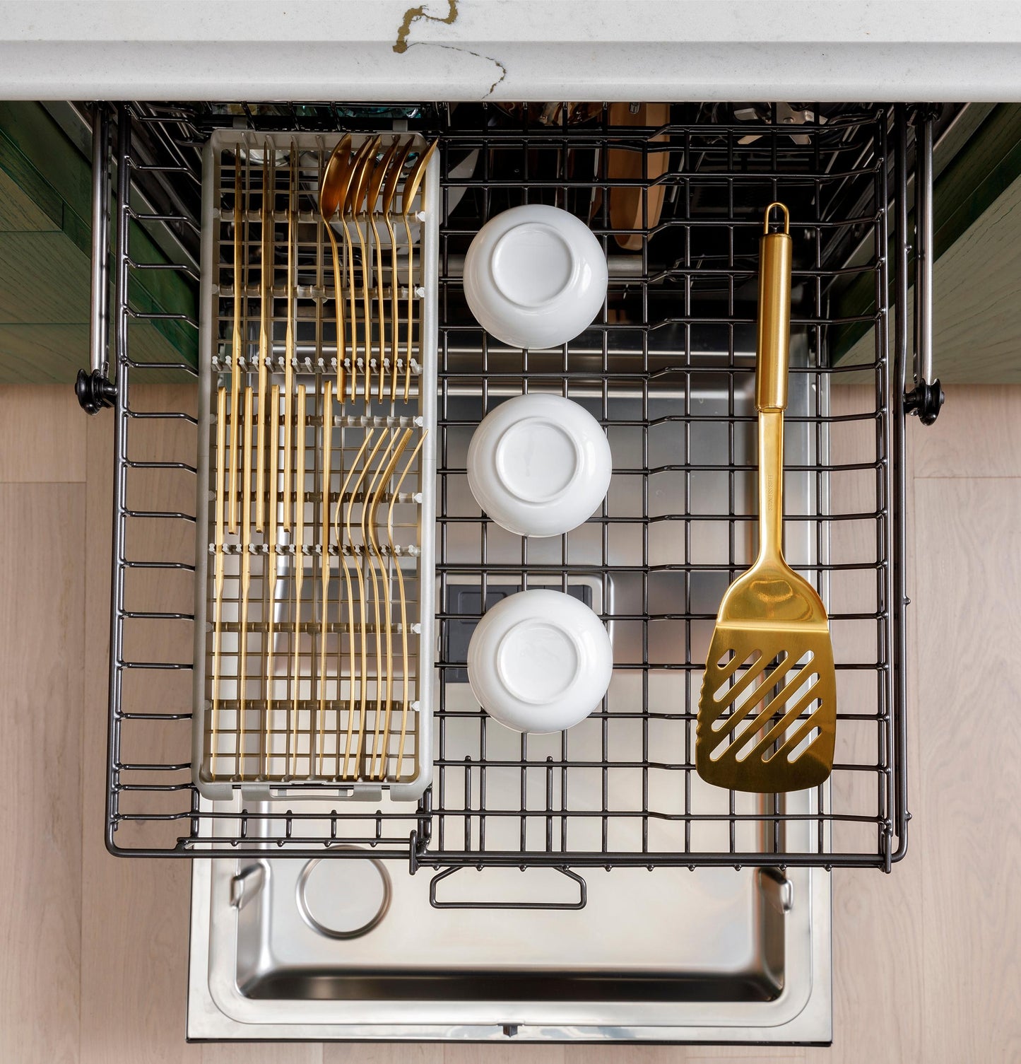 CAFE CDT828P2VS1 Cafe Customfit Energy Star Stainless Interior Smart DISHW...