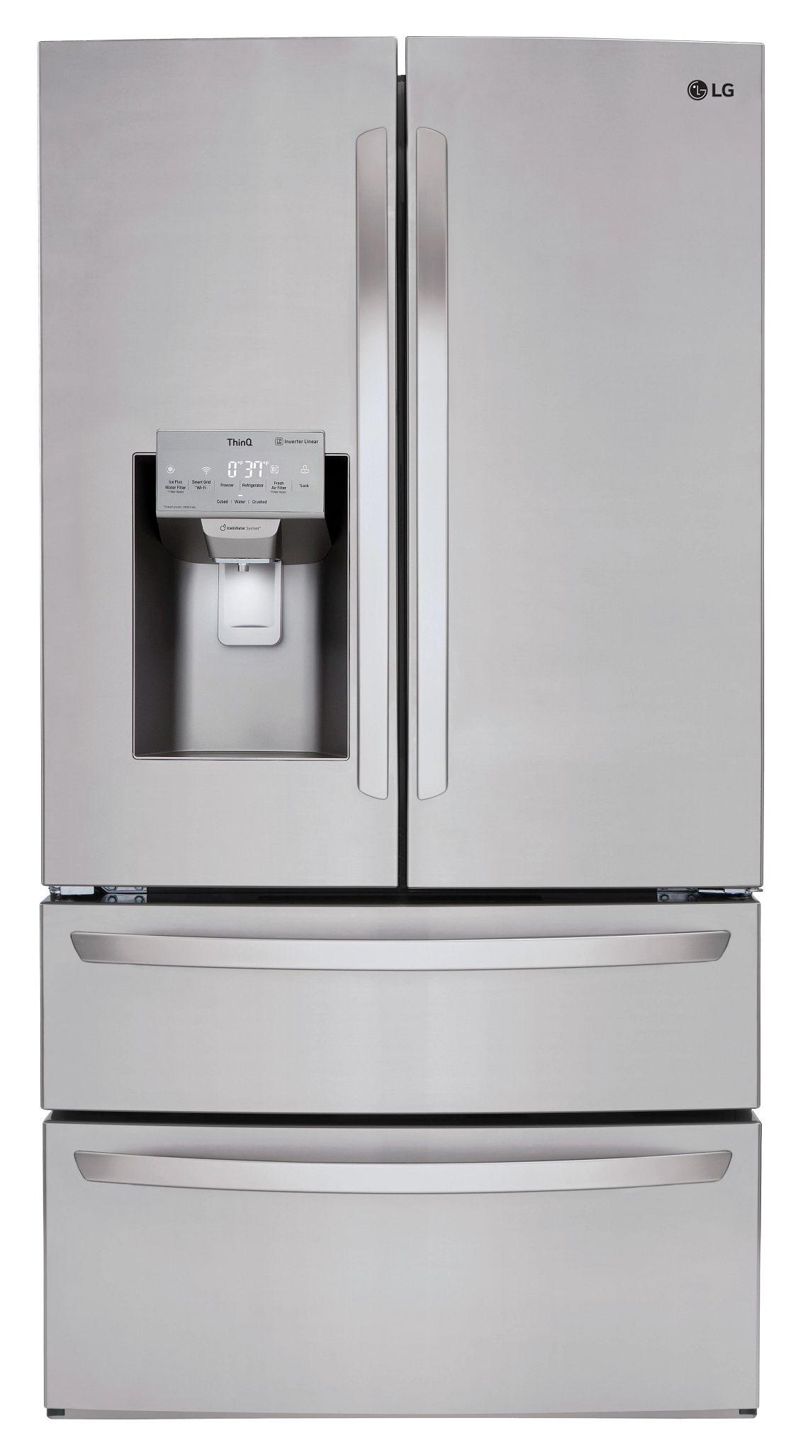 LG LMXS28626S LG 28 CU.FT. Capacity 4-door French Door Refrigerator