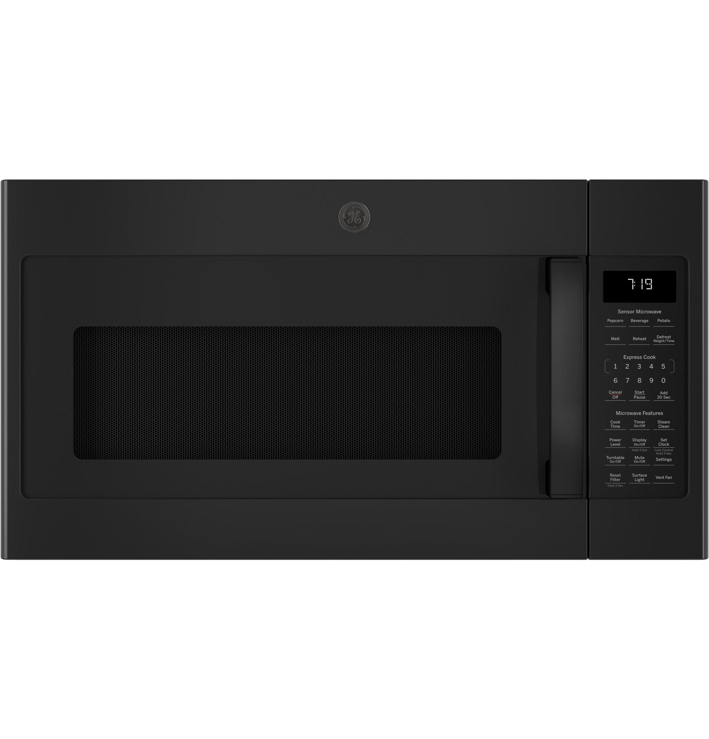 GE APPLIANCES JVM7195DKBB Ge Series 1.9 Cu. Ft. Over-the-range Sensor Microwave Oven