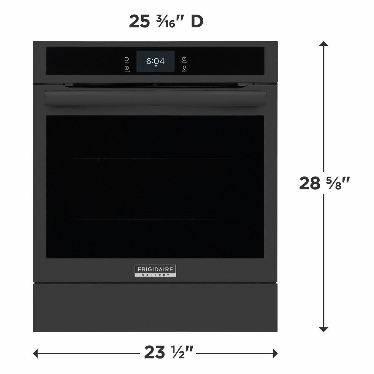 FRIGIDAIRE GCWS2438AB Frigidaire Gallery 24"" Single Electric Wall Oven With Air Fry