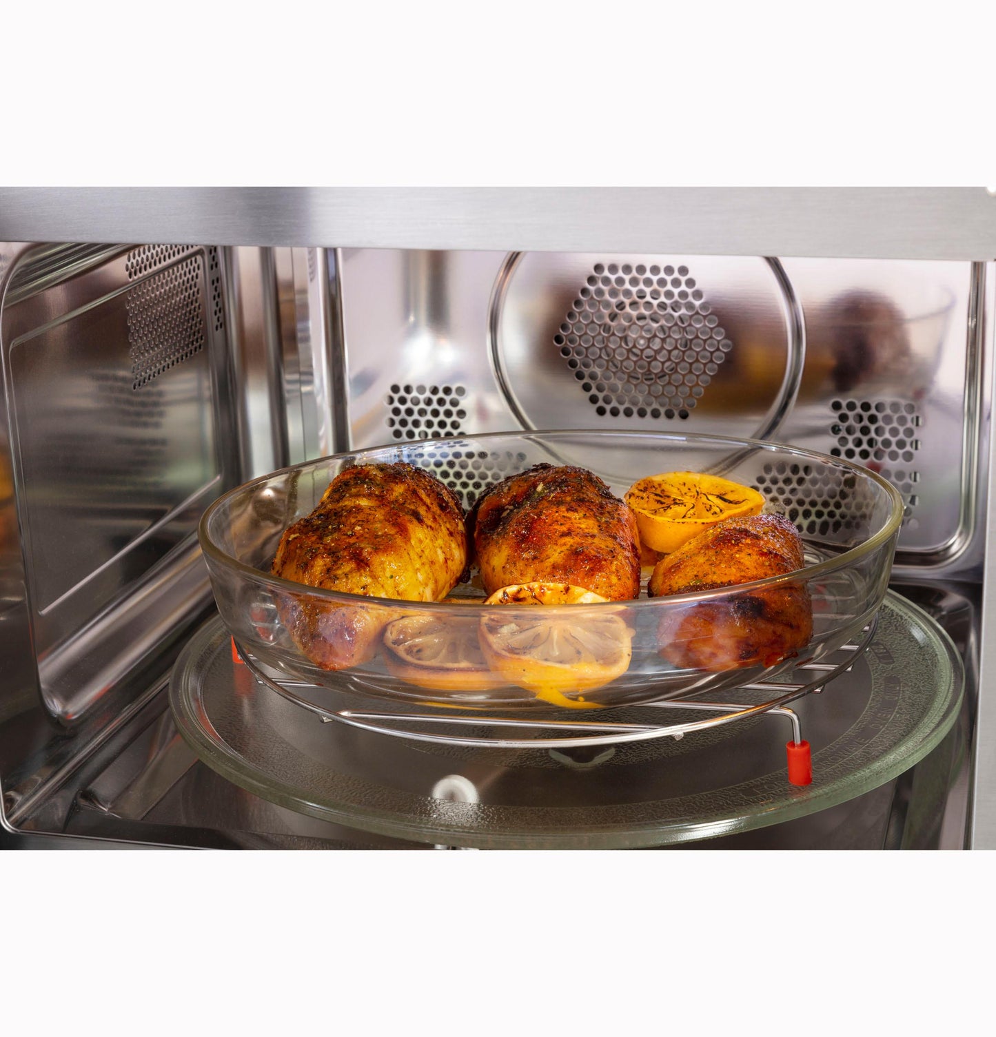GE APPLIANCES GCST10A1WSS Ge 1.0 Cu. Ft. Capacity Countertop Convection Microwave Oven WIT...