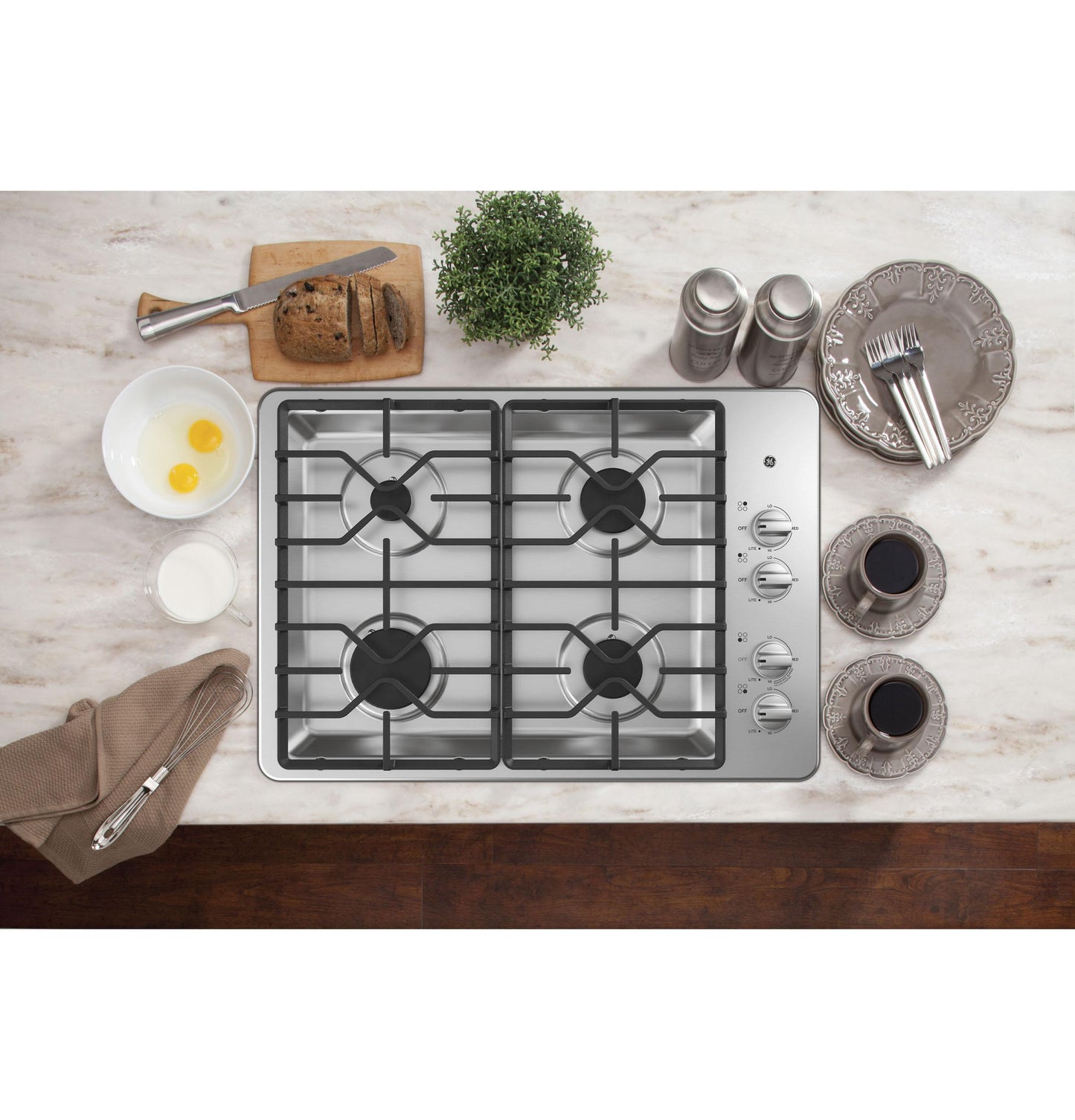 GE APPLIANCES JGP3030SLSS Ge 30"" Built-in Gas Cooktop