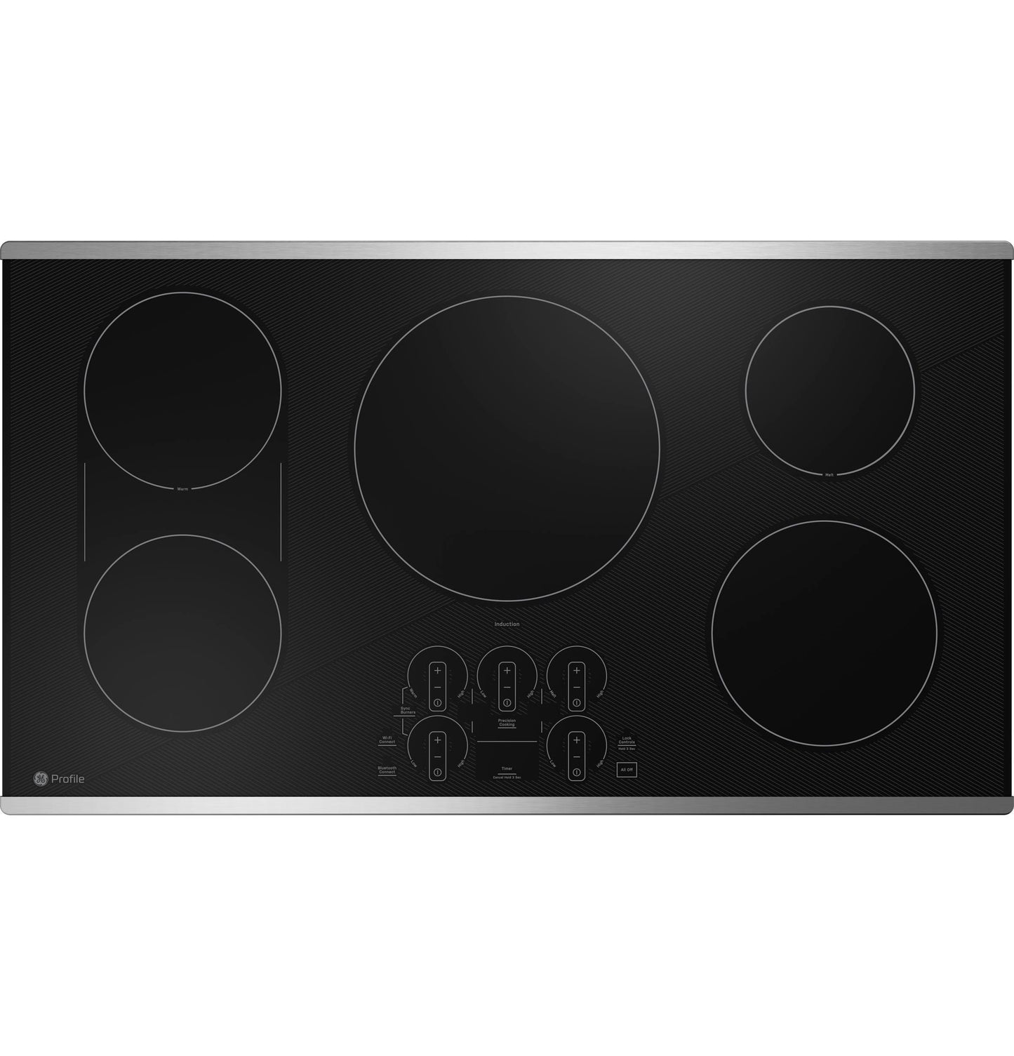 GE APPLIANCES PHP9036STSS GE Profile 36"" Built-in Touch Control Induction Cooktop