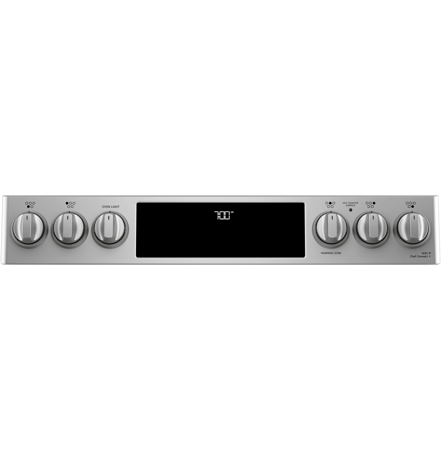 CAFE CES700P2MS1 Cafe 30"" Slide-in Front Control Radiant and Convection Range ...