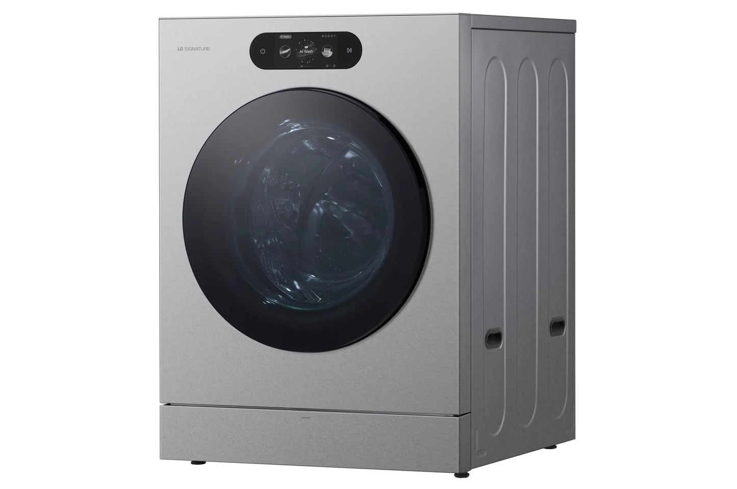 LG WM9900HSA LG Signature 5.8 Cu. Ft. MEGA Capacity Smart Front Load Washer WITH...